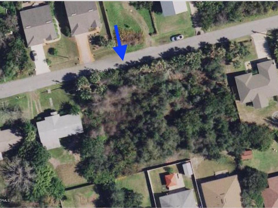 Aerial of lot