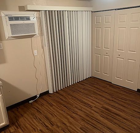 Dining room with back yard access