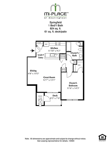 Floor plan The Springfield