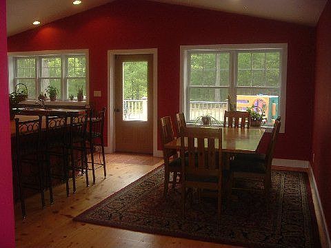Dining area near kitchen