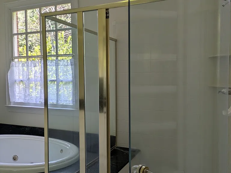Primary Bath shower.