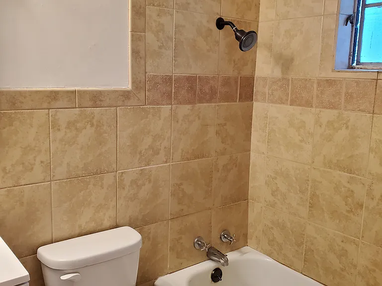 Lots of Tile in the Bath