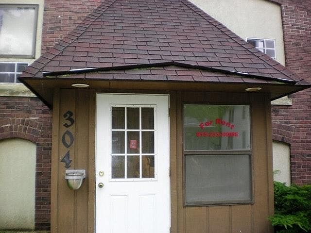 Front of building