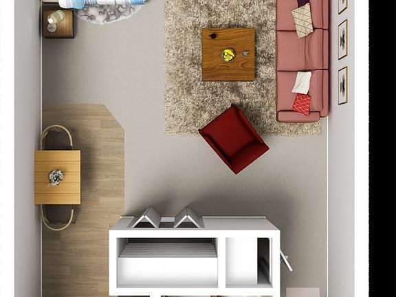 Studio 3D Furnished