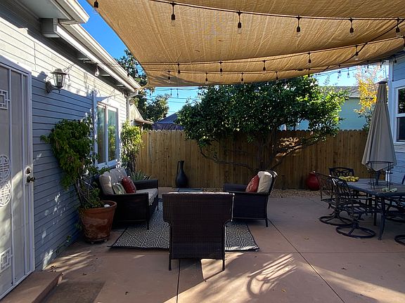 backhouse on left, main house on right.