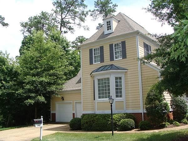 front/ 2 car garage