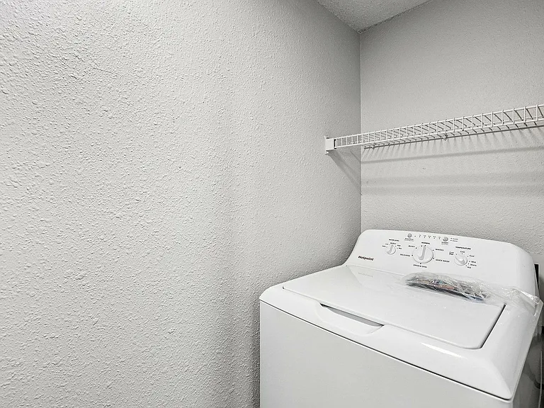 Simplify your routine_choose select apartments at Collin Creek with in-unit full-size washer and dryer hookups in Plano, TX.