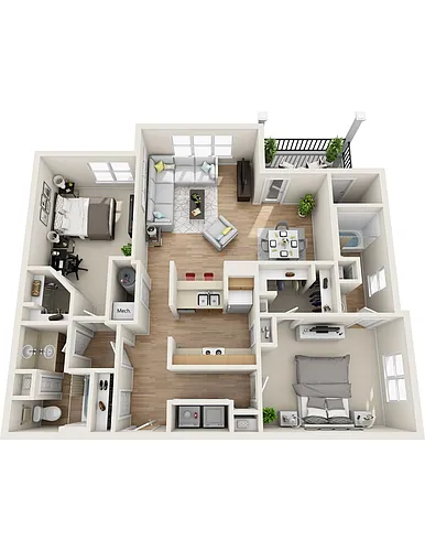 Floor plan B6
