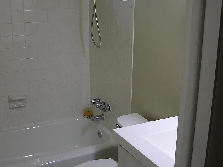 Bath: W 4'10" x L 7'6" = 34sq. ft
Two of three