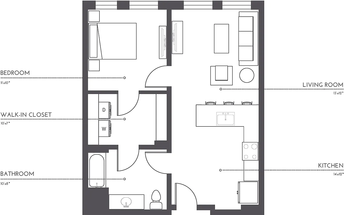 Floor plan A10