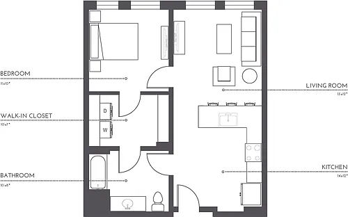 Floor plan A10