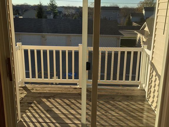 Deck facing west for evening grilling