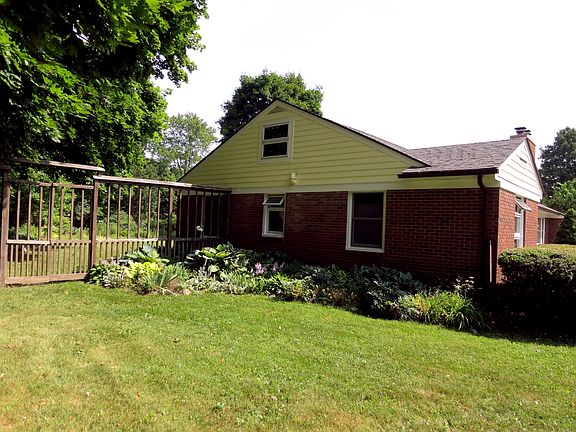 West side with flower bed