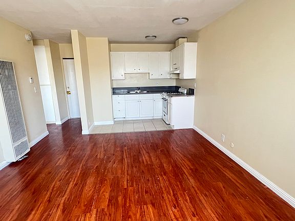Living room and kitchen