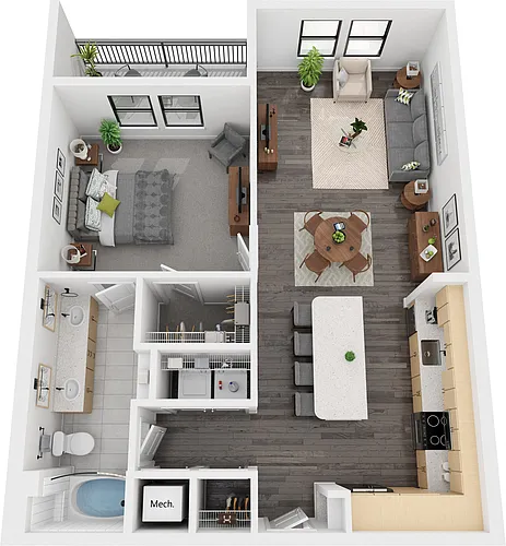 Floor plan Marion