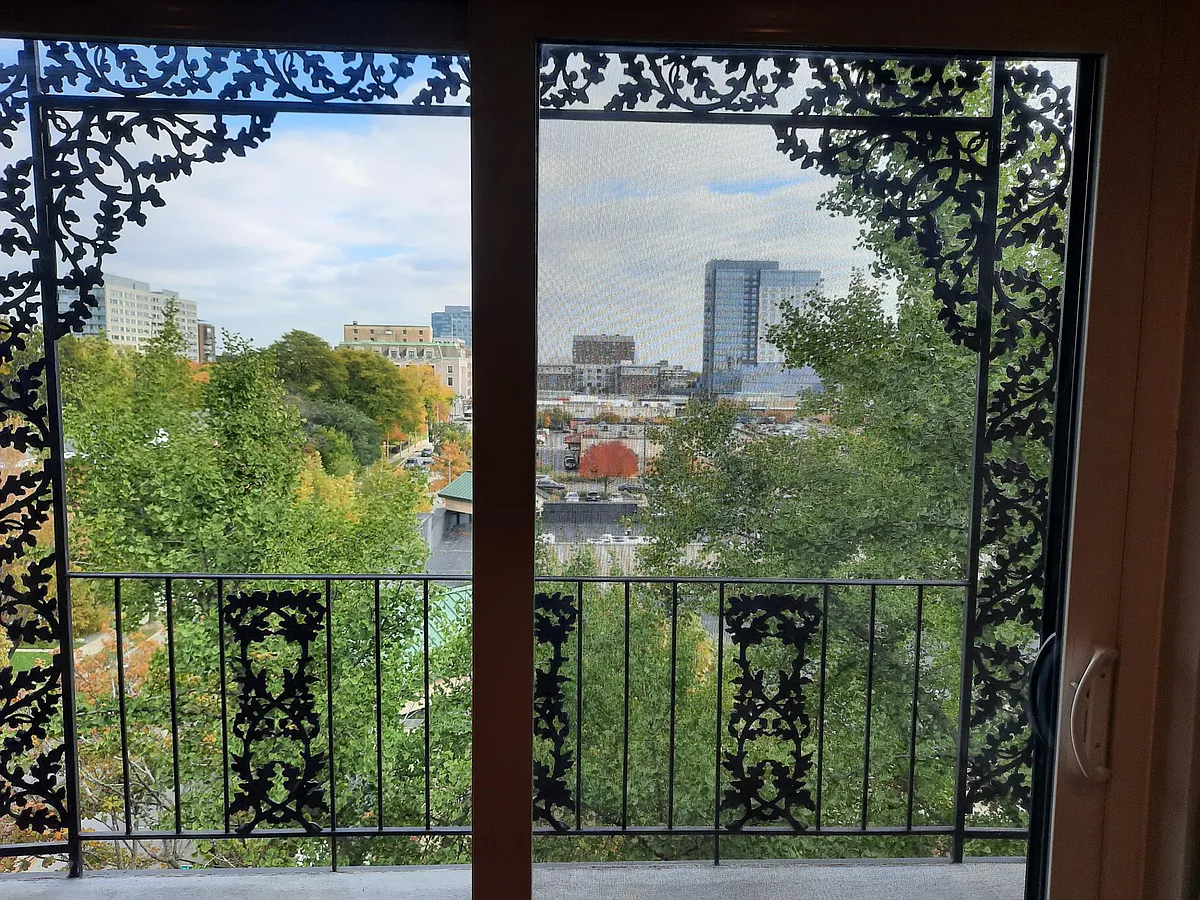Balcony view looking east - 434 Clinton Pl #604