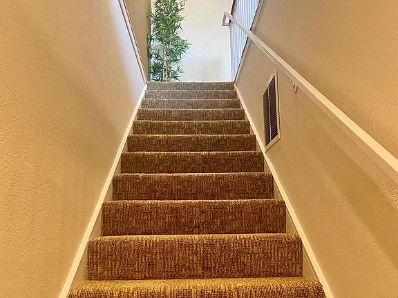 Stairway up from entry