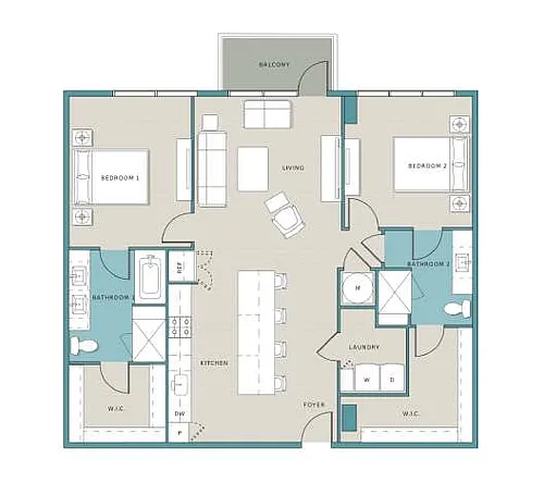 Floor plan B8