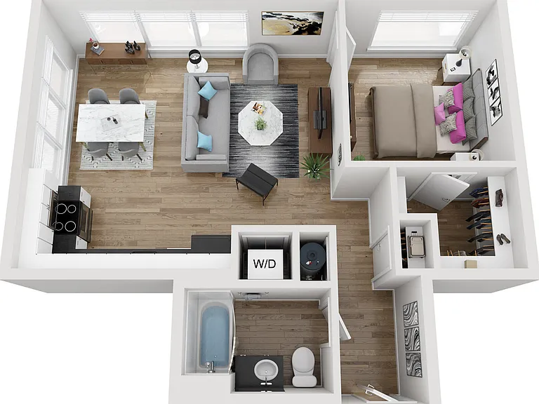 Neptune floor plan Metro at Fireclay