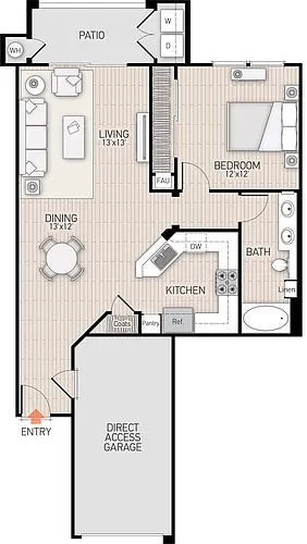 Floor plan Plan E