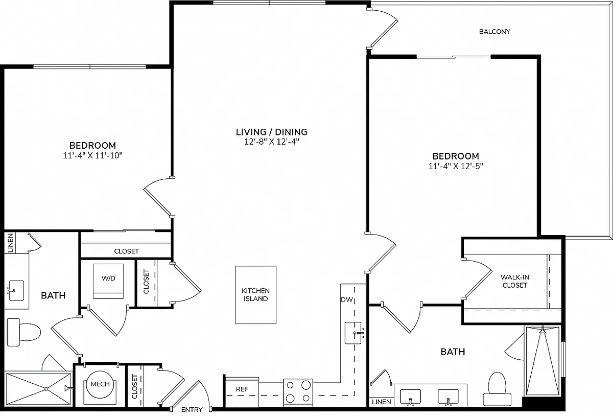 Floor plan B4