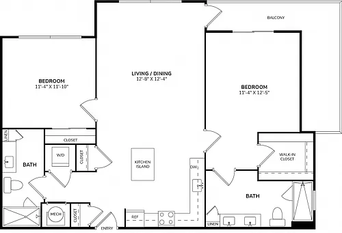 Floor plan B4