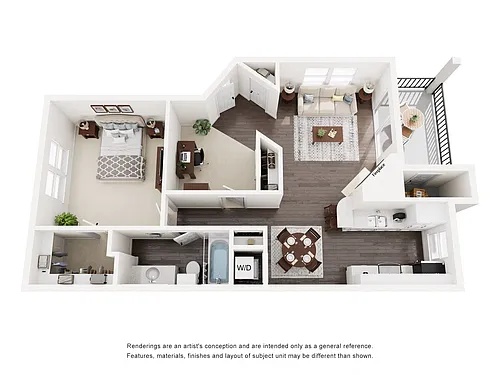 Floor plan Naples - Phase I