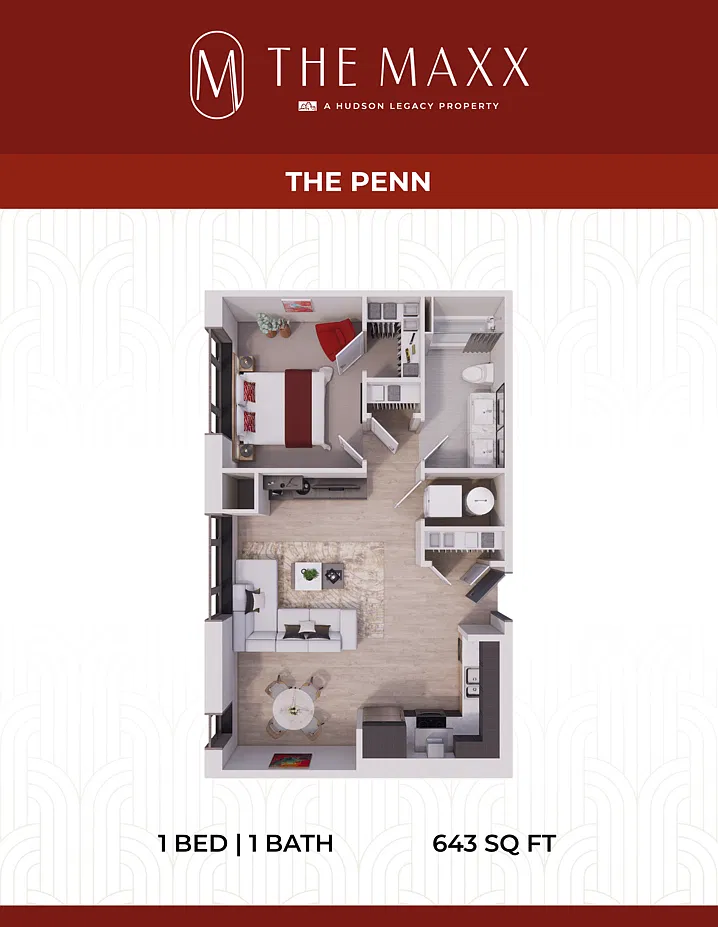 Floor plan The Penn