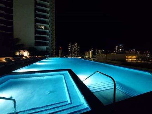 Pool at Night
