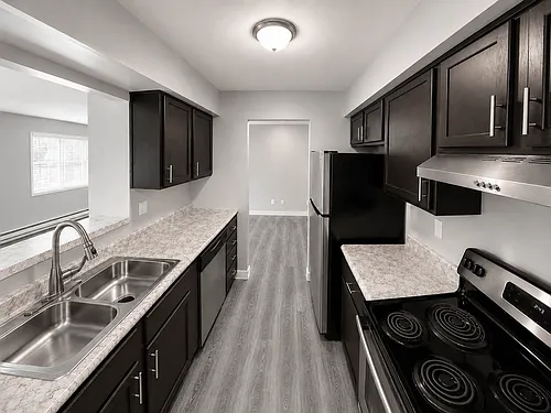 Floor plan Two Bedroom One Bathroom - 862 Sq. Ft.