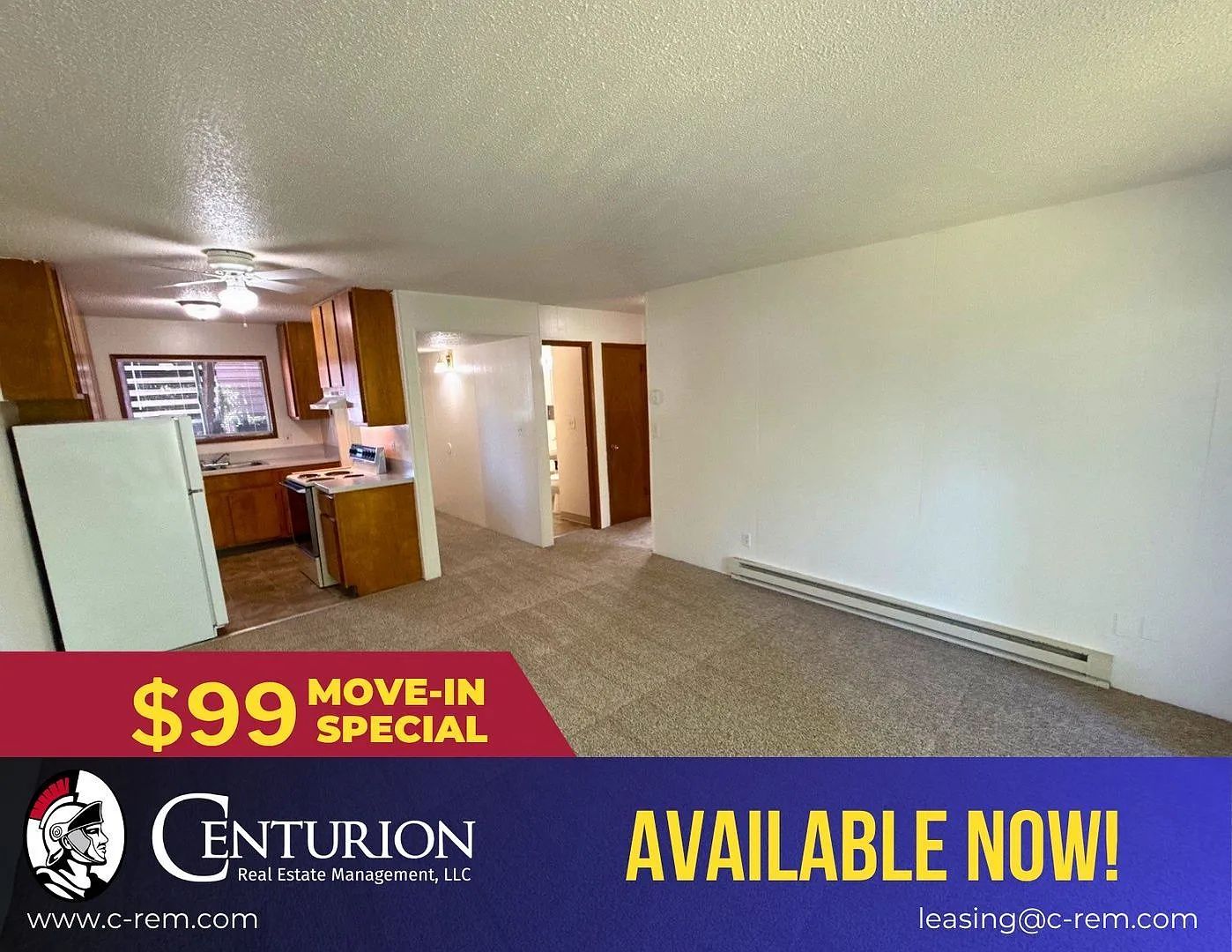 2 bed, 1.0 bath, 635 sqft, $1,195 — Photo 1