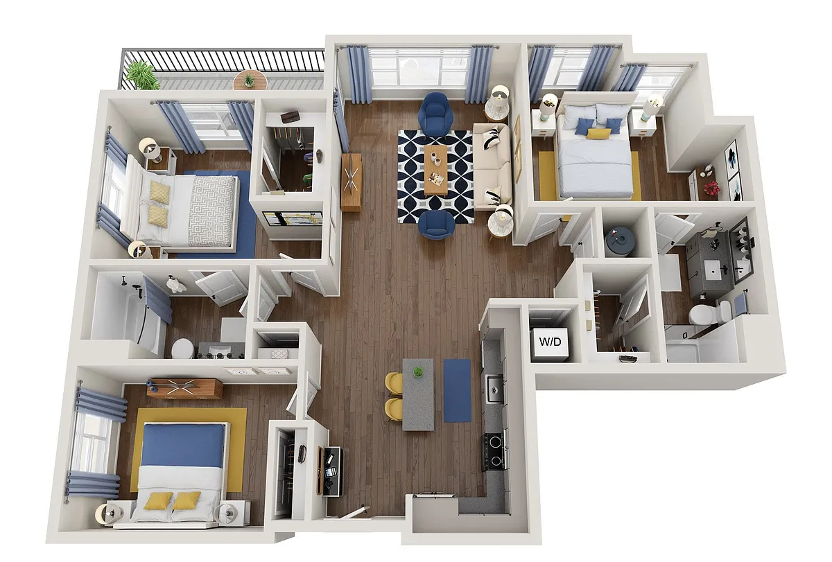 Floor plan 3A
