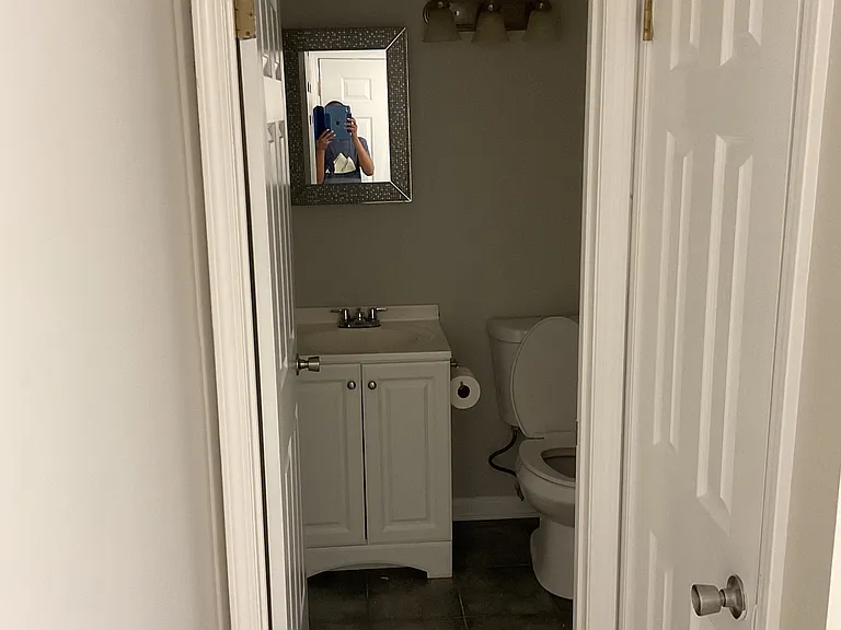 half bathroom (downstairs)
