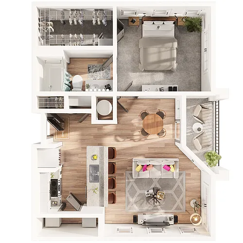 Floor plan A1D