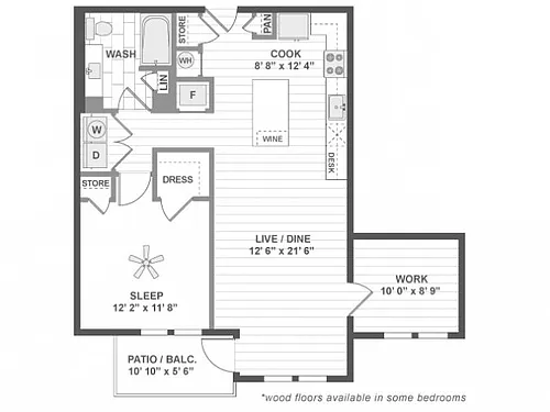 Floor plan A5D