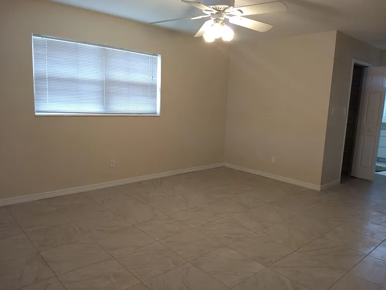 Large master bedroom with walk-in closet