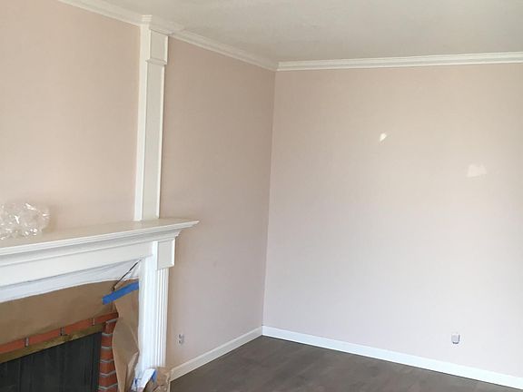 Fireplace, new floor