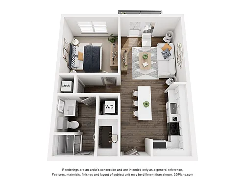 Floor plan A1A