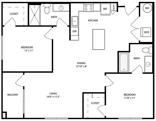 Floor plan Tempe Butte