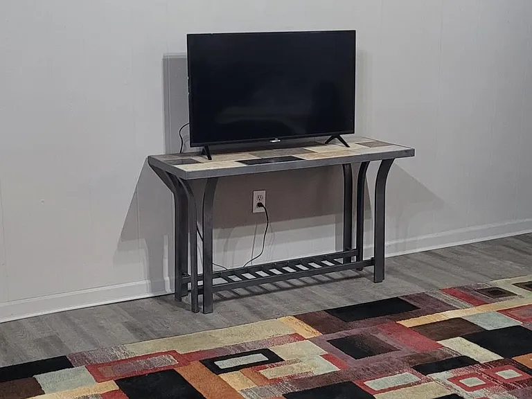 TV from chairs or couch.