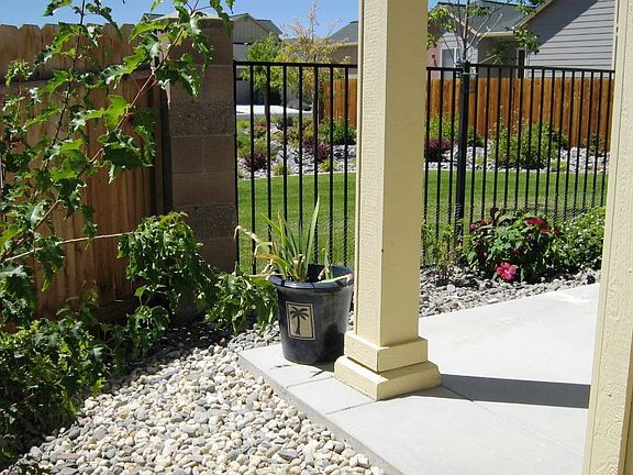 Rear patio