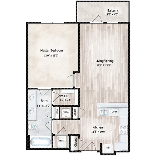 Floor plan Hillsboro