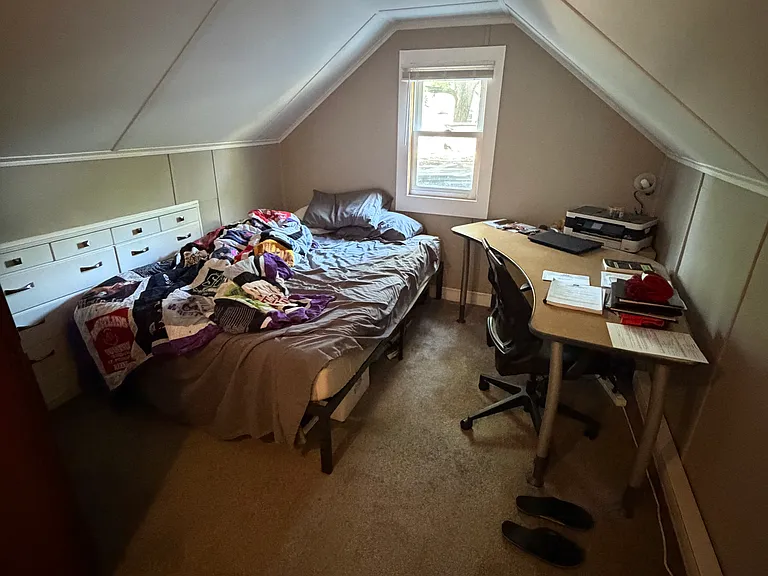 Bedroom in loft