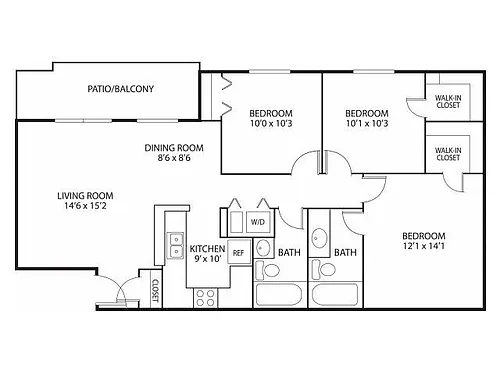 Floor plan Cliff