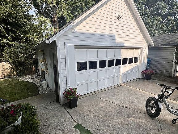 Two stall garage