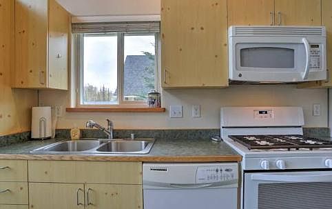 Fully stocked kitchen