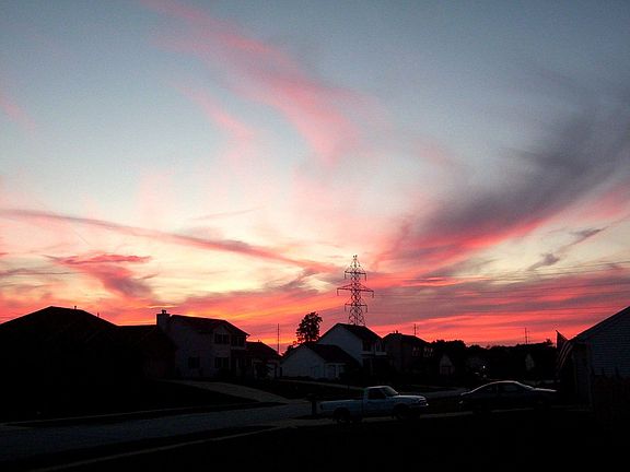 Picturesque sunsets