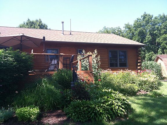 LOG CABIN ON 5 ACRES!