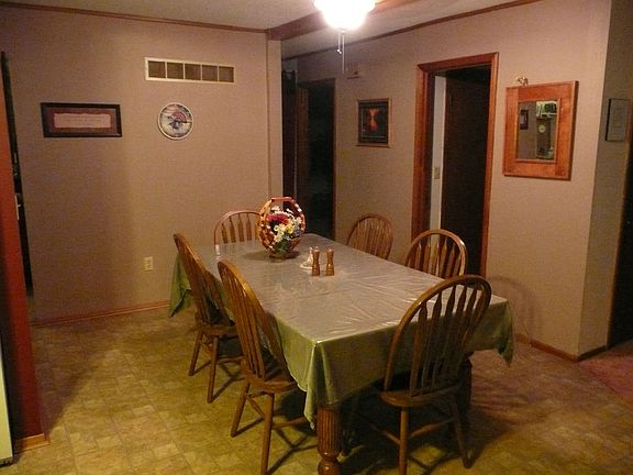 Upstairs dining area