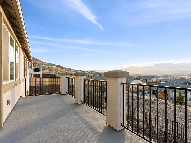 Living room deck view facing south west